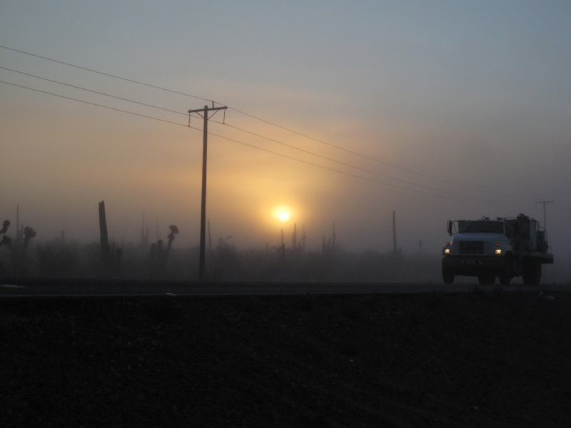 Foggy Morning, Baja California