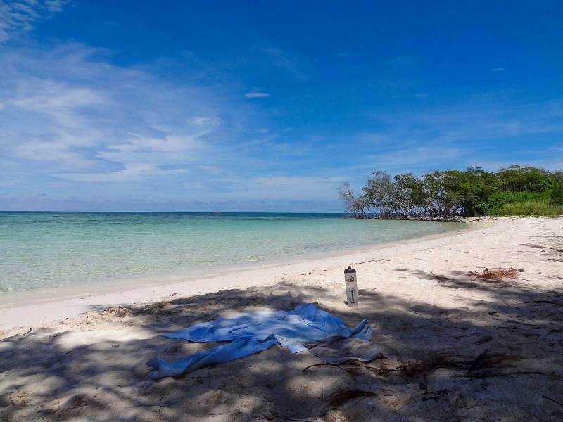 Einsamer Strand bei Cayo Jutias