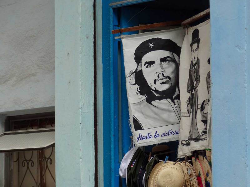 Che in den Strassen von La Habana