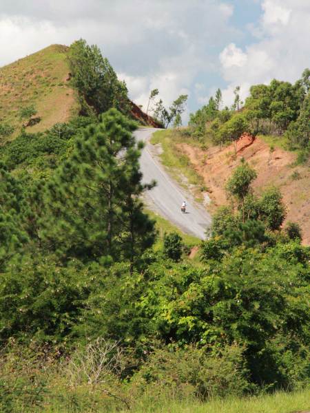 A very steep Road