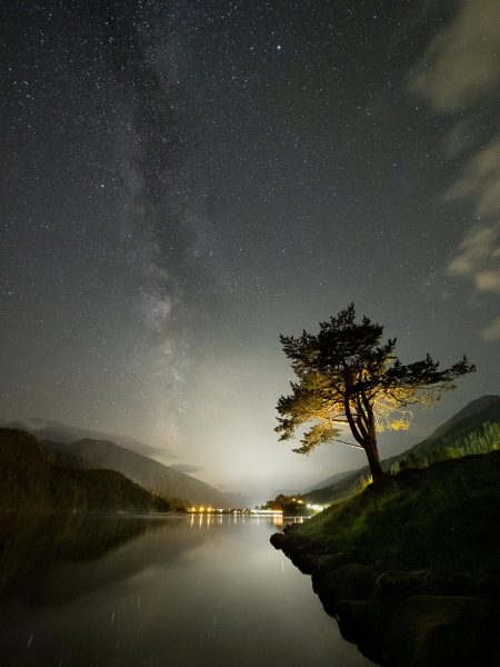 Lake Davos and the Milky Way