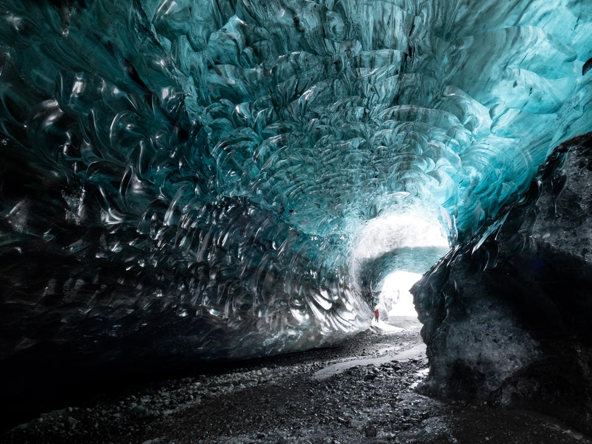 Eishöhle im Breiðamerkurjökull